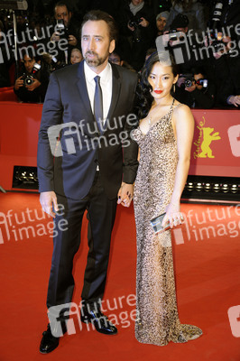 Nicolas Cage mit Ehefrau Alice Kim