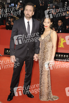 Nicolas Cage mit Ehefrau Alice Kim