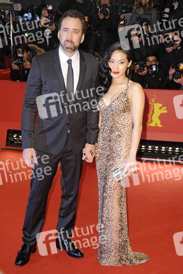 Nicolas Cage mit Ehefrau Alice Kim