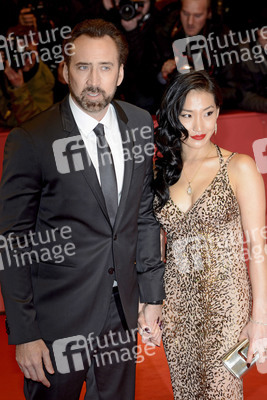 Nicolas Cage mit Ehefrau Alice Kim