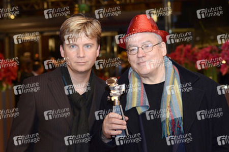 Rosa von Praunheim mit Freund Oliver Sechting