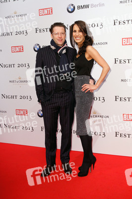 Bruno Eyron mit Freundin Friederike Dirscherl