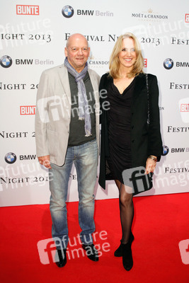 Joachim Hunold mit Britta Kerner