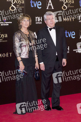 Enrique Cerezo mit Begleitung