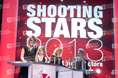 Dulie Delpy, Ethan Hawke mit Moderatoren