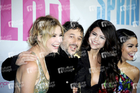 Ashley Benson, Harmony Korine, Selena Gomez, Vanessa Hudgens