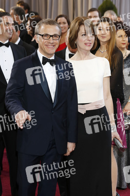 Christoph Waltz mit Ehefrau Judith Holste