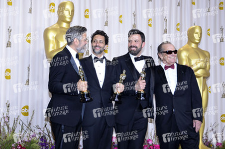 George Clooney, Grant Heslov, Ben Affleck, Jack Nicholson