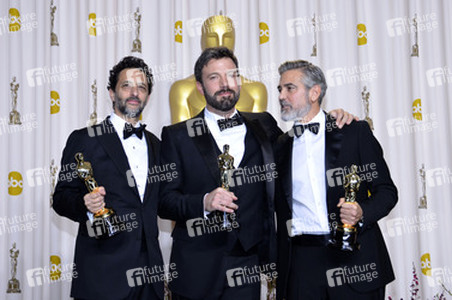 Grant Heslov, Ben Affleck, George Clooney