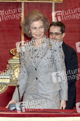 Sophia von Spanien in der Real Academia de Bellas Artes de San Fernando, Madrid