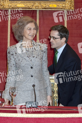 Sophia von Spanien in der Real Academia de Bellas Artes de San Fernando, Madrid