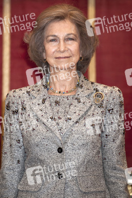 Sophia von Spanien in der Real Academia de Bellas Artes de San Fernando, Madrid