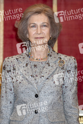 Sophia von Spanien in der Real Academia de Bellas Artes de San Fernando, Madrid