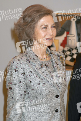 Sophia von Spanien in der Real Academia de Bellas Artes de San Fernando, Madrid