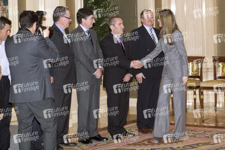 Prinzessin Letizia Audienz, Madrid