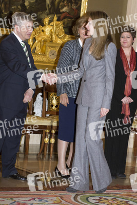 Prinzessin Letizia Audienz, Madrid