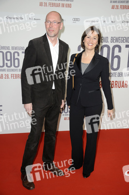 Sandra Maischberger mit Steffen Zimmermann