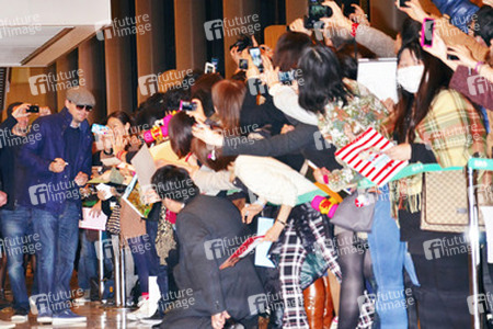 Ankunft von Leonardo DiCaprio in Japan