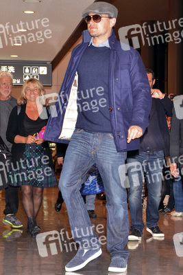 Ankunft von Leonardo DiCaprio in Japan