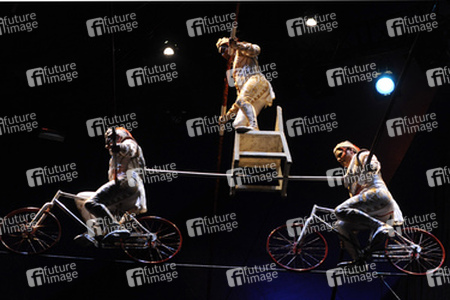 'Cirque du Soleil  Kooza' Fotoprobe, Madrid