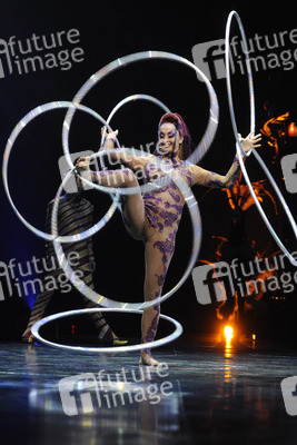'Cirque du Soleil  Kooza' Fotoprobe, Madrid