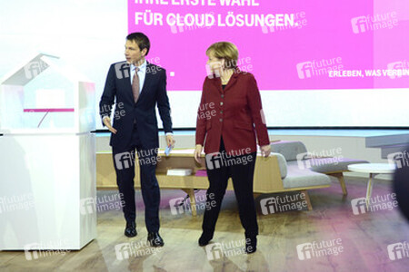 CeBIT Eröffnungsrundgang, Hannover