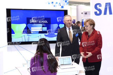 CeBIT Eröffnungsrundgang, Hannover
