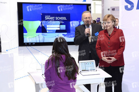 CeBIT Eröffnungsrundgang, Hannover