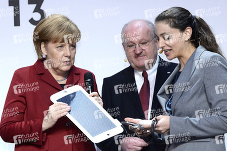 CeBIT Eröffnungsrundgang, Hannover