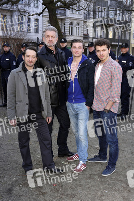 Boris Aljinovic, Dominic Raacke, Jannik Schümann, Edin Hasanovic