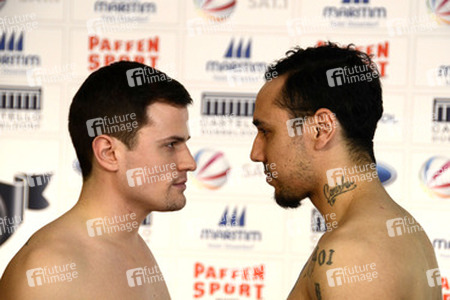 Wiegen zum Sat.1 Promiboxen, Düsseldorf