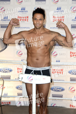 Wiegen zum Sat.1 Promiboxen, Düsseldorf