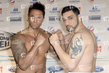 Wiegen zum Sat.1 Promiboxen, Düsseldorf