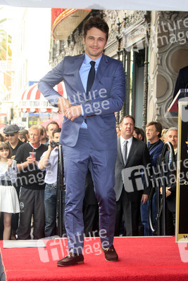 James Franco erhält einen Stern auf dem Hollywood Walk of Fame, Los Angeles
