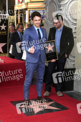 James Franco erhält einen Stern auf dem Hollywood Walk of Fame, Los Angeles