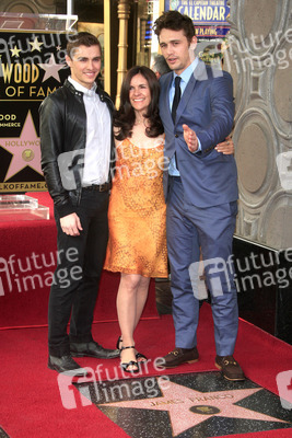 James Franco erhält einen Stern auf dem Hollywood Walk of Fame, Los Angeles