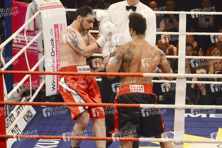 'Das große Sat.1 Promiboxen 2013' TV-Show, Düsseldorf