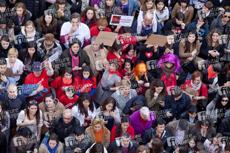 'Los amantes pasajeros' Flashmob, Madrid