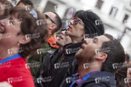 'Los amantes pasajeros' Flashmob, Madrid