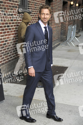 Gerard Butler bei der 'Late Show With David Letterman'