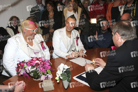 Hochzeit von Sven Florijan (Assistent von Olivia Jones), Hamburg