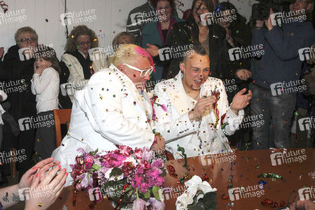 Hochzeit von Sven Florijan (Assistent von Olivia Jones), Hamburg