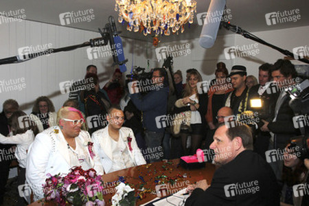 Hochzeit von Sven Florijan (Assistent von Olivia Jones), Hamburg