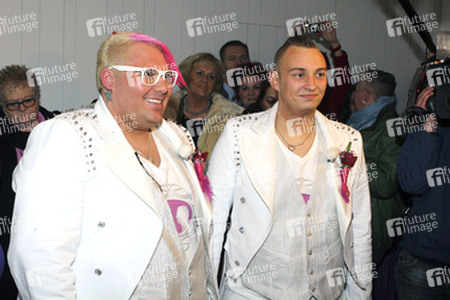 Hochzeit von Sven Florijan (Assistent von Olivia Jones), Hamburg