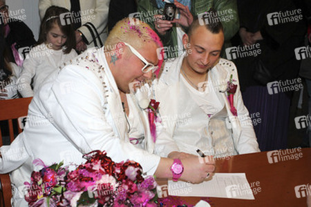 Hochzeit von Sven Florijan (Assistent von Olivia Jones), Hamburg