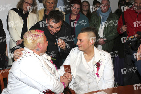 Hochzeit von Sven Florijan (Assistent von Olivia Jones), Hamburg