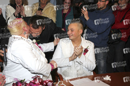 Hochzeit von Sven Florijan (Assistent von Olivia Jones), Hamburg