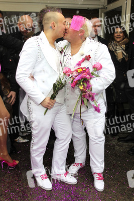 Hochzeit von Sven Florijan (Assistent von Olivia Jones), Hamburg