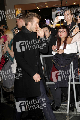 David Beckham bei H&M, Berlin