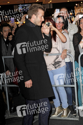 David Beckham bei H&M, Berlin